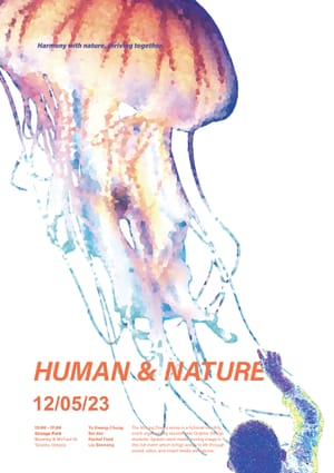 Human & Nature AR Poster